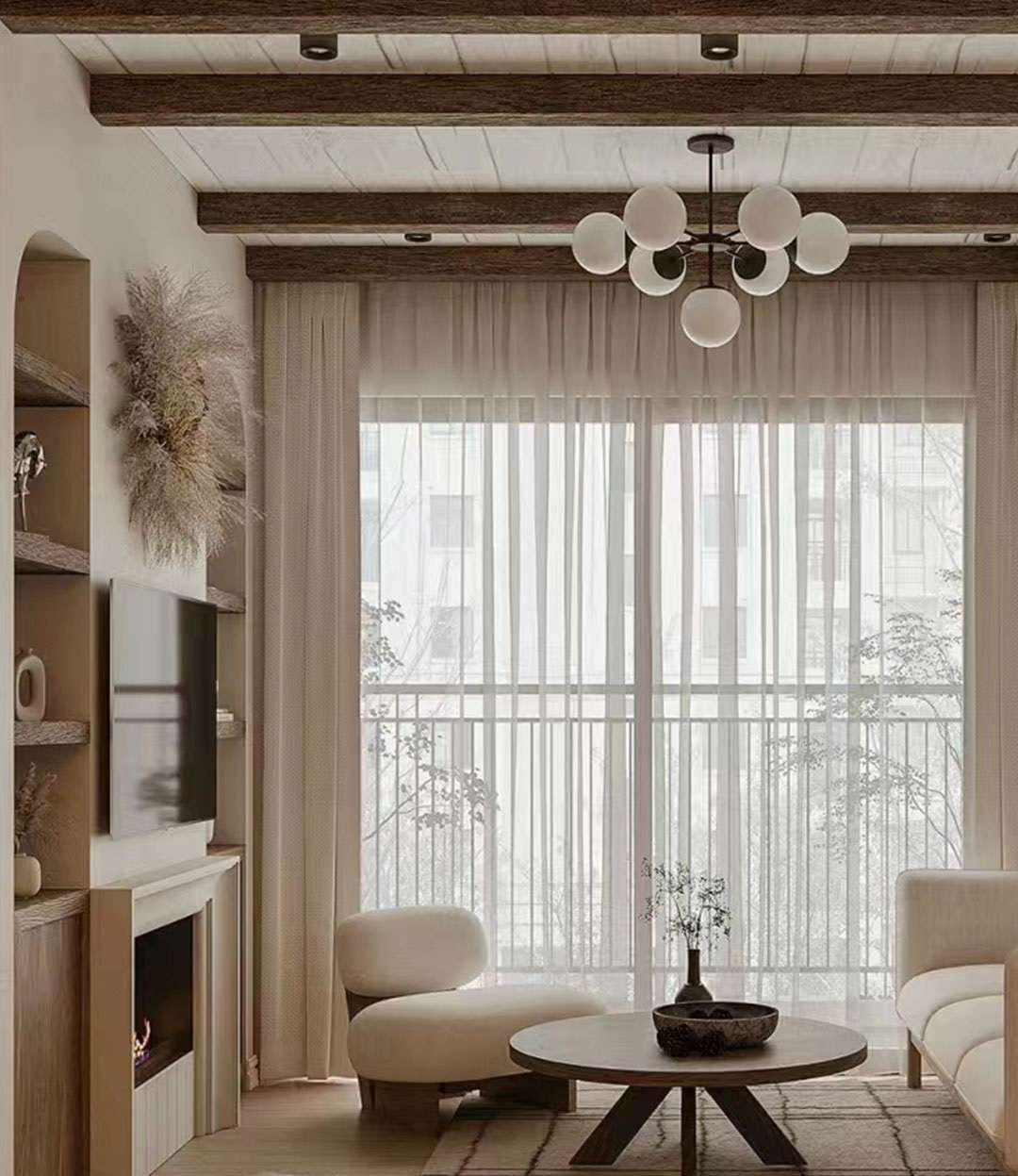 临江府120平实景视频案例